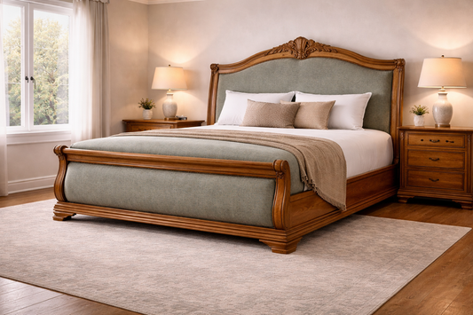 Prabh Sleigh Bed