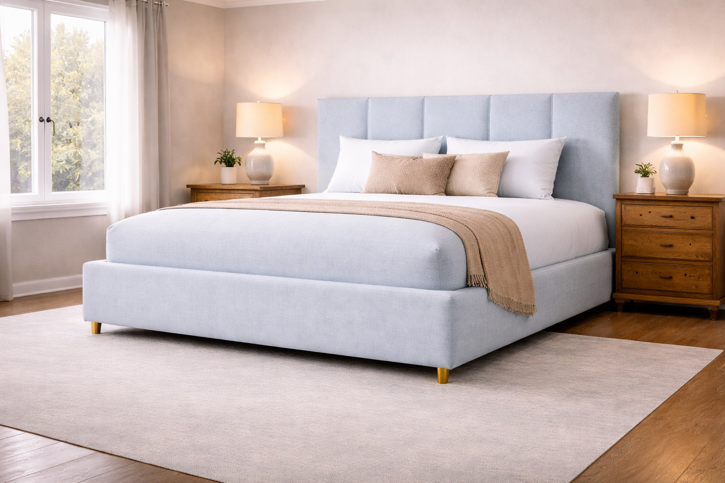 Jack Upholstered bed