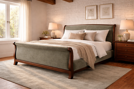 Jassi Sleigh Bed